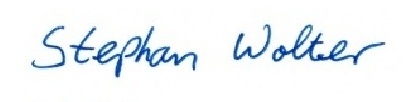 Unterschrift Stephan Wolter